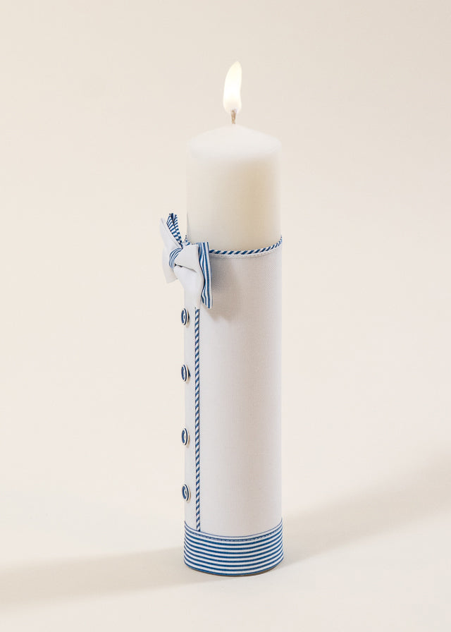 Set Botez Armand 3 Piese  Lumanare Trusou Cufar  Personalizat Botez AnneBebe