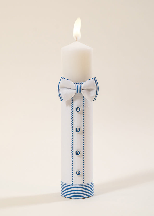 Set Botez Armand 3 Piese  Lumanare Trusou Cufar  Personalizat Botez AnneBebe