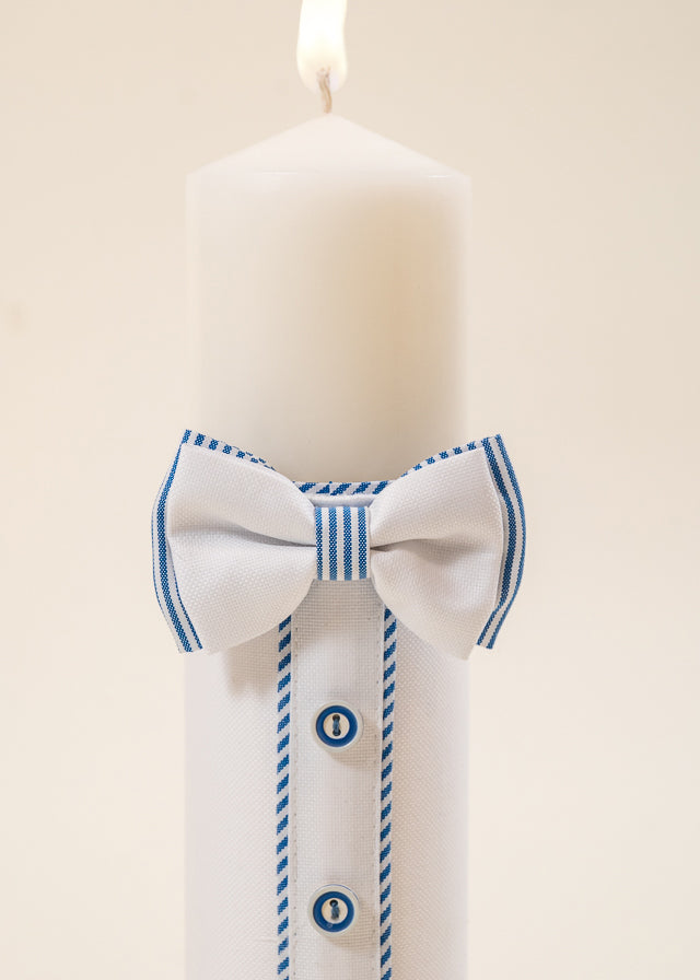 Set Botez Armand 3 Piese  Lumanare Trusou Cufar  Personalizat Botez AnneBebe