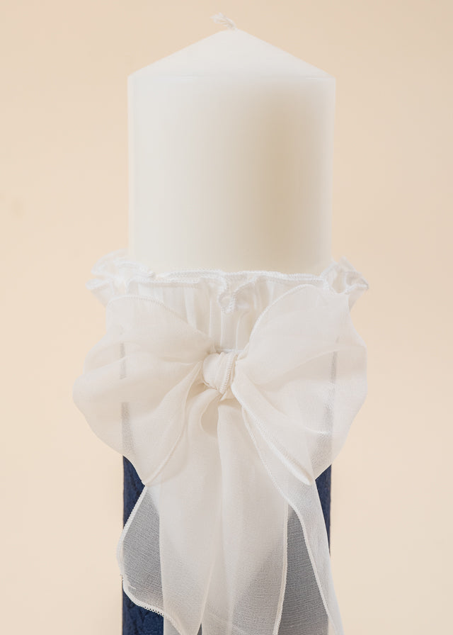 Set Botez Francisc 3 Piese, Lumanare, Trusou si Cufar Personalizat Botez AnneBebe