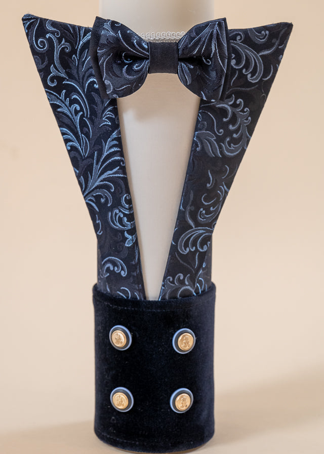 Set Botez Lucian 3 Piese, Lumanare, Trusou si Cufar Personalizat Botez AnneBebe