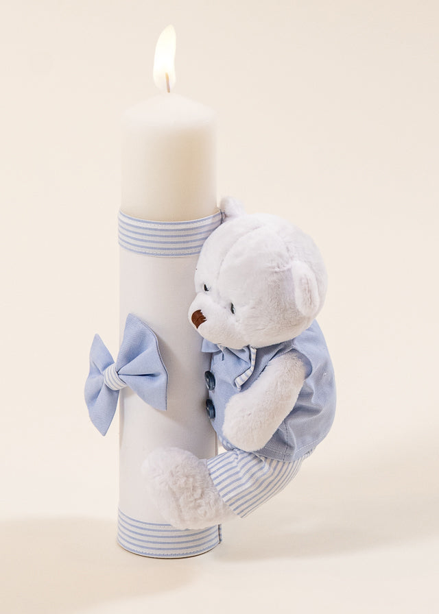 Set Botez Mike 3 Piese  Costum Trusou Lumanare Personalizat Botez AnneBebe