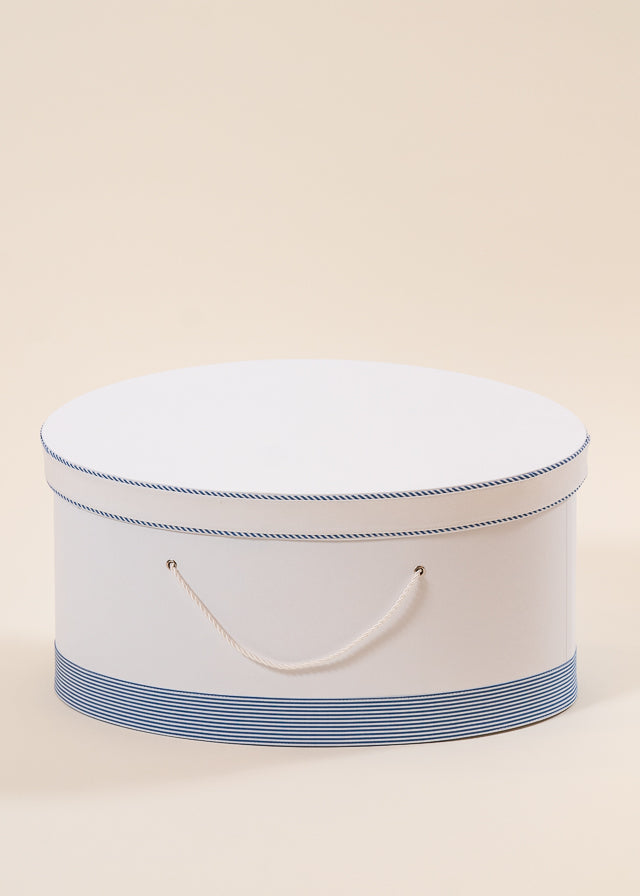 Cufar Armand Oval Alb Banda Dungi Bleo