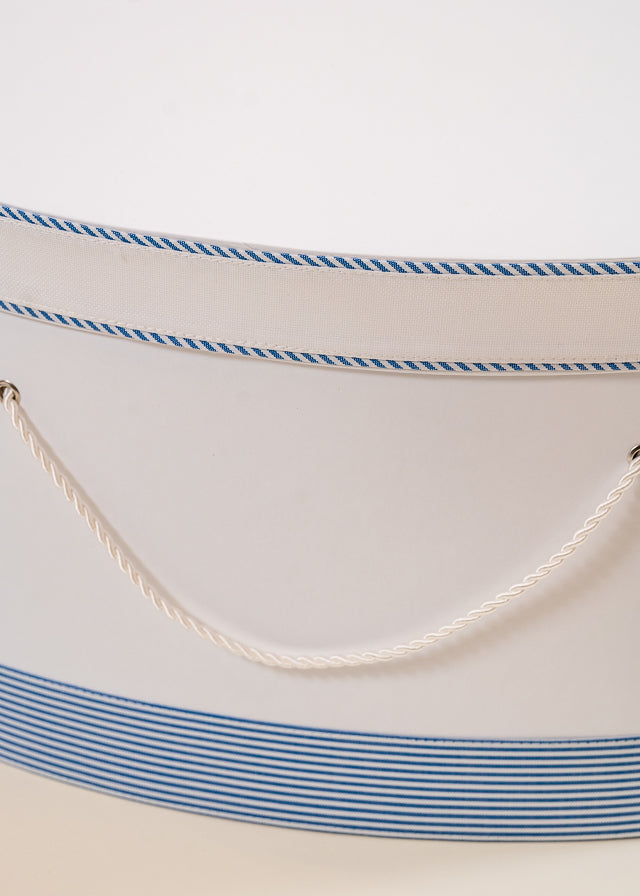 Cufar Armand Oval Alb Banda Dungi Bleo