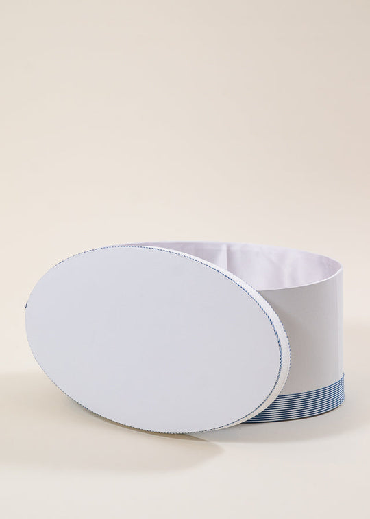 Cufar Armand Oval Alb Banda Dungi Bleo