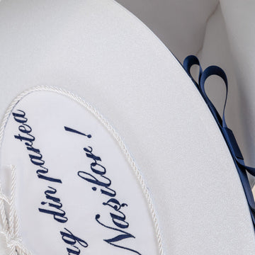 Personalizare Cufar Botez Elipsa Brodata Lateral / Capac – previzualizare 7