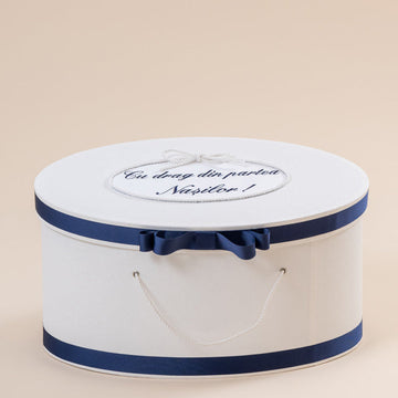 Personalizare Cufar Botez Elipsa Brodata Lateral / Capac – previzualizare 8