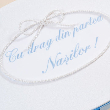 Personalizare Cufar Botez Elipsa Brodata Lateral / Capac – previzualizare 2