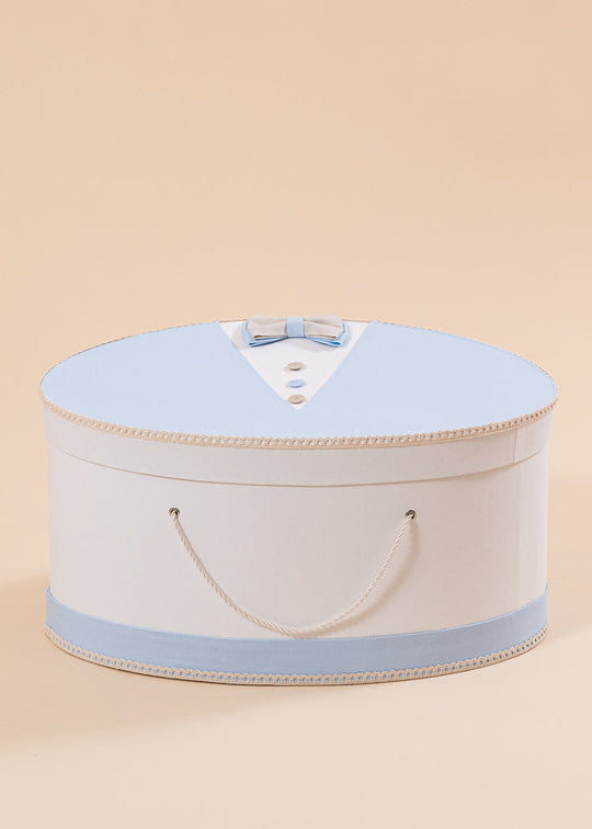 Cufar Andreas Oval Bleu Cu Coltisori Capucino AnneBebe