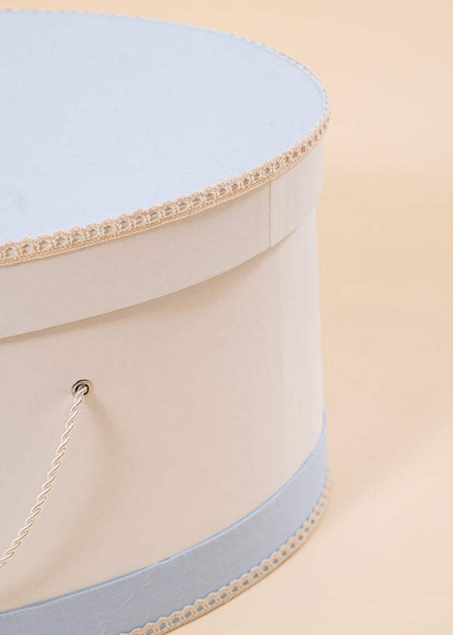 Cufar Andreas Oval Bleu Cu Coltisori Capucino AnneBebe