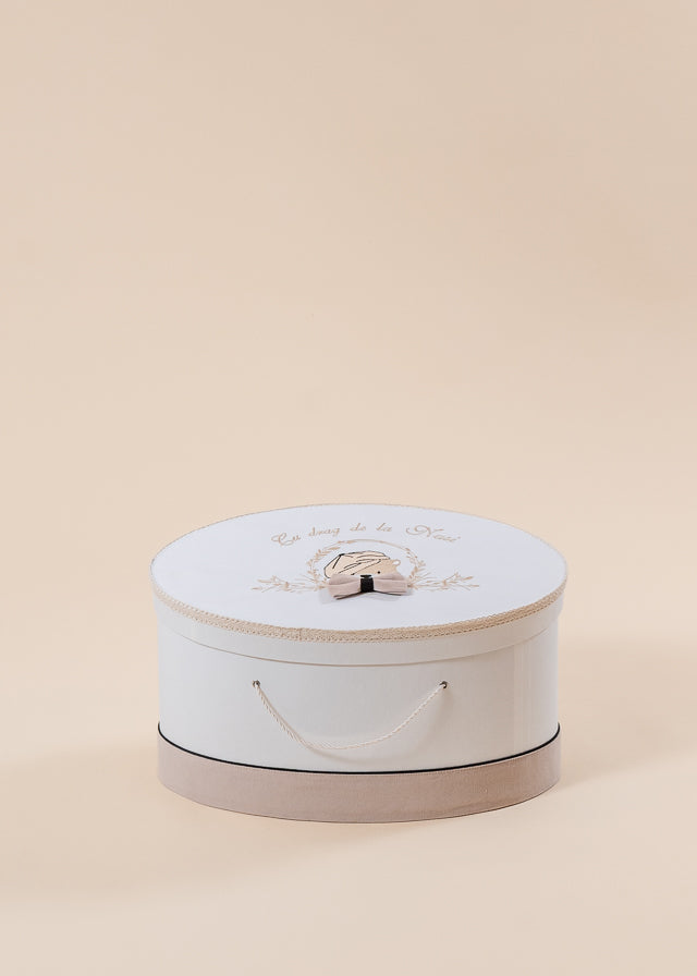 George Baptism Set 3 Pieces, Candle, Trunk and Personalized Baptism Chest AnneBebe