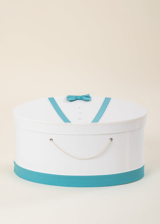 Bruno Ivory Chest with Straps and Verdant Bow Tie