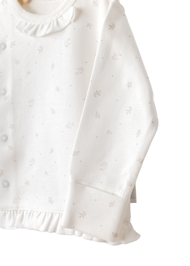 Set 10 Piese Maternitate Crem cu Verde AC25131 Andywawa