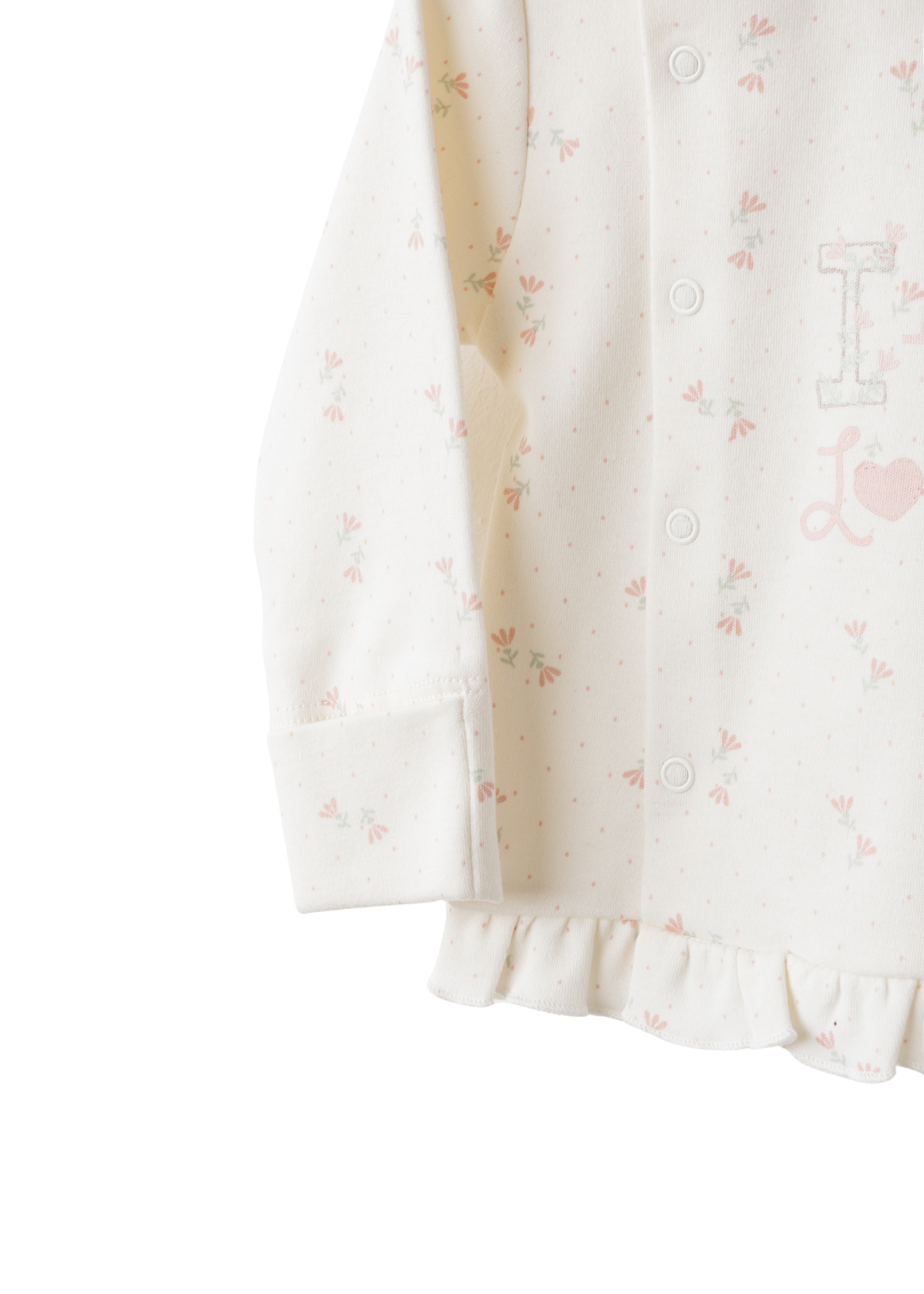 Set 10 Piese Maternitate Crem cu Roz cu Flori AC26081 Andywawa