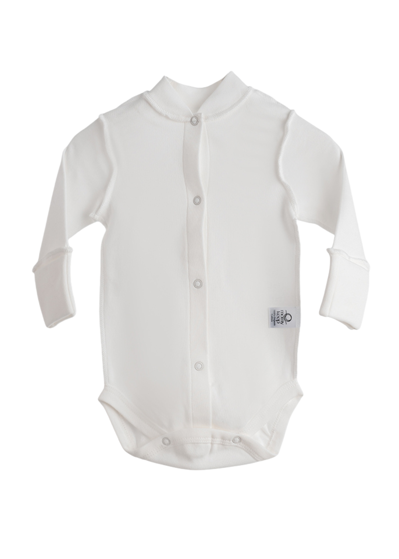 Set 10 Piese Nou-Nascut Bumbac Organic Crem MOM-002 Momykeep