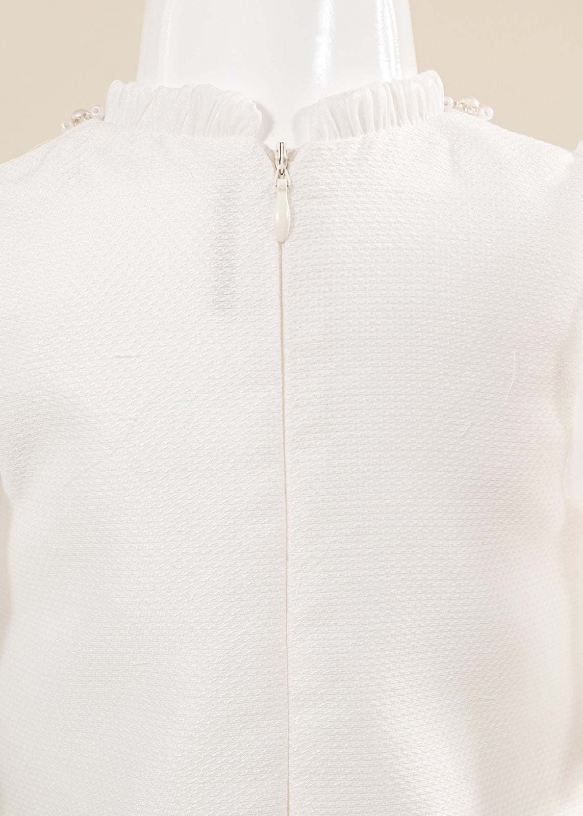 Rochita Eleganta Ivy Crem Cavalieri Cu Perle AnneBebe