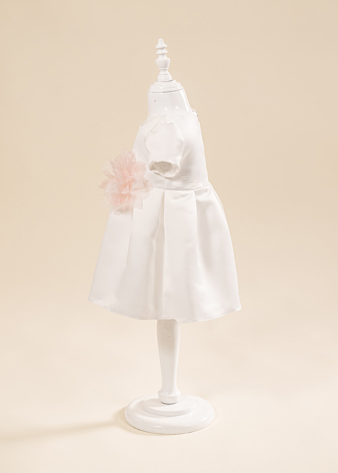 Set Botez Mia 3 Piese, Rochie, Trusou si Lumanare Personalizat Botez AnneBebe