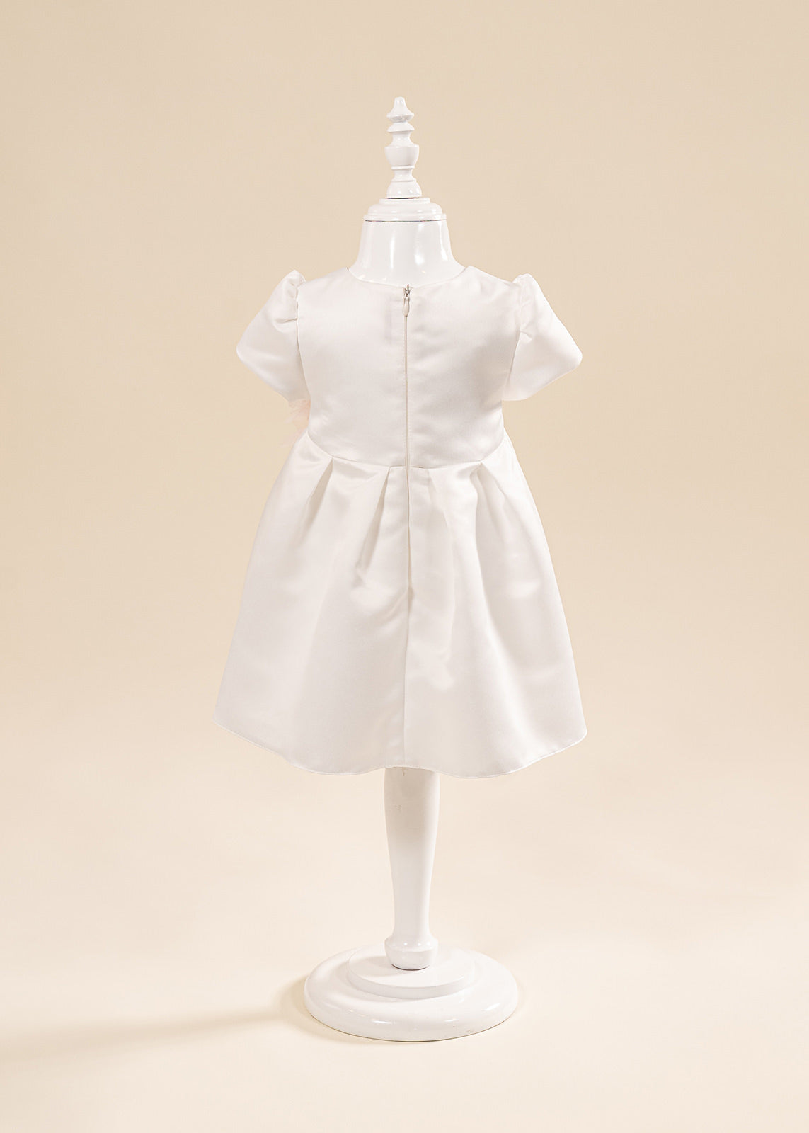 Set Botez Mia 3 Piese, Rochie, Trusou si Lumanare Personalizat Botez AnneBebe