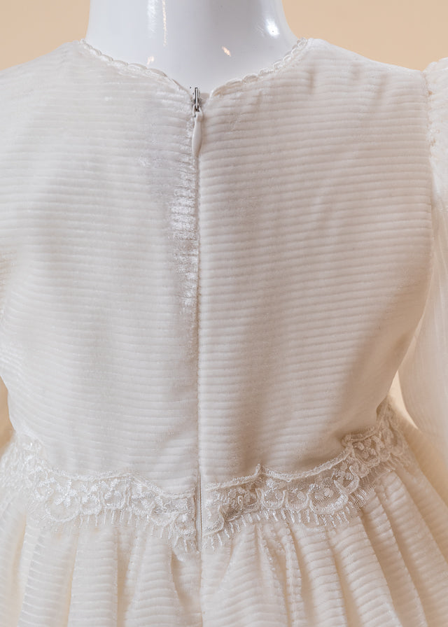 Klara 2 Piece Christening Set Dress and Personalized Trouser AnneBebe