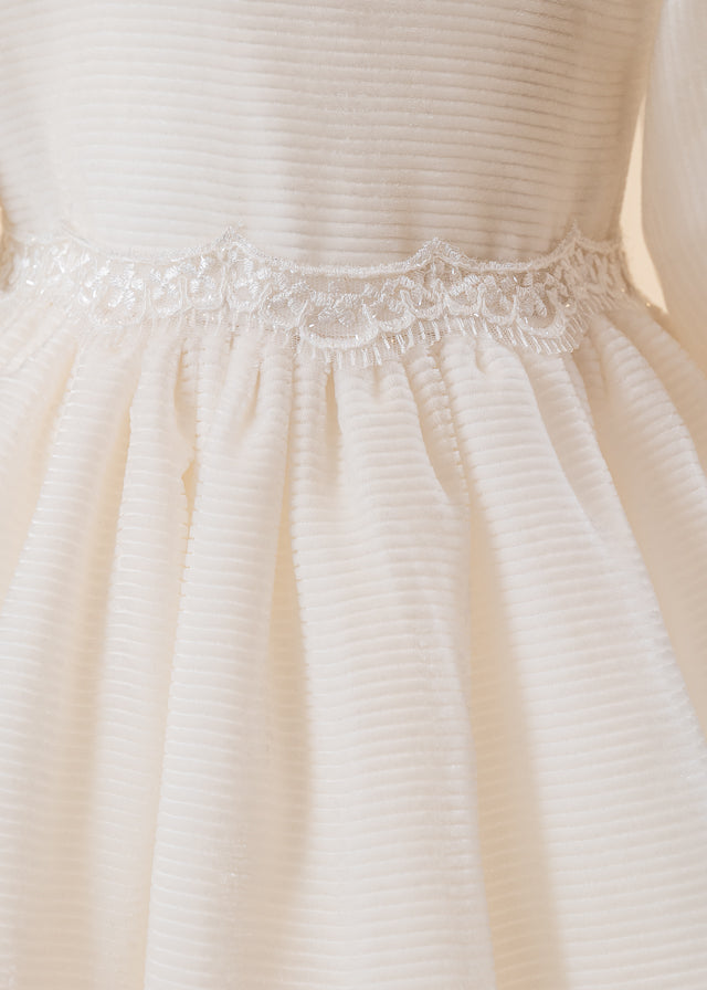 Klara 2 Piece Christening Set Dress and Personalized Trouser AnneBebe