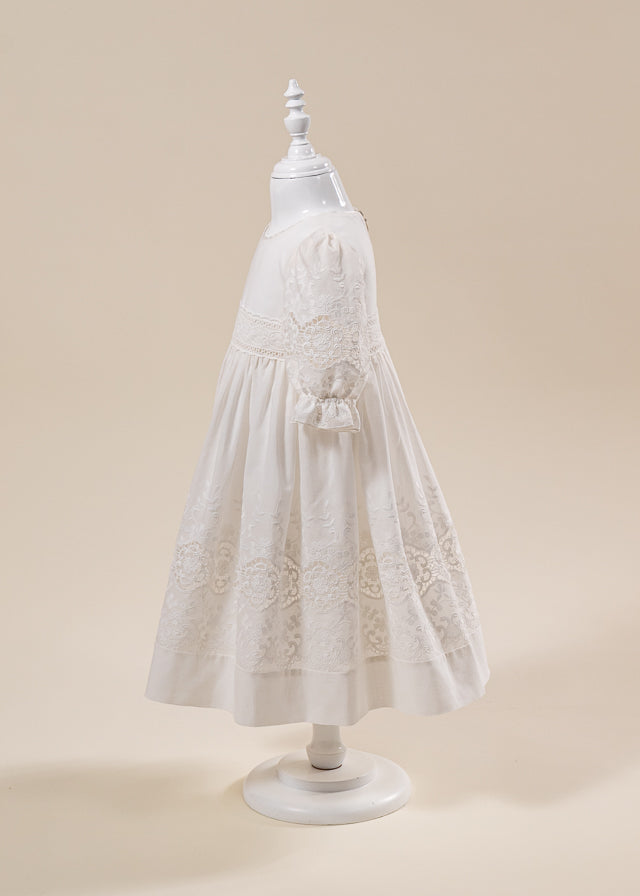 Set Botez Maria 2 Piese Rochie si Trusou Personalizat AnneBebe