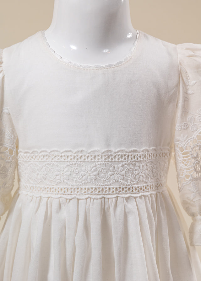 Set Botez Maria 2 Piese Rochie si Trusou Personalizat AnneBebe