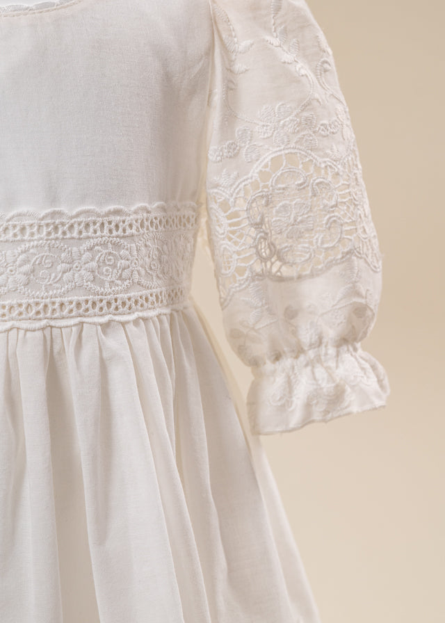 Set Botez Maria 2 Piese Rochie si Trusou Personalizat AnneBebe