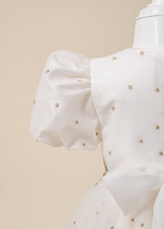 Set Botez Danielle 2 Piese Rochie si Trusou Personalizat AnneBebe