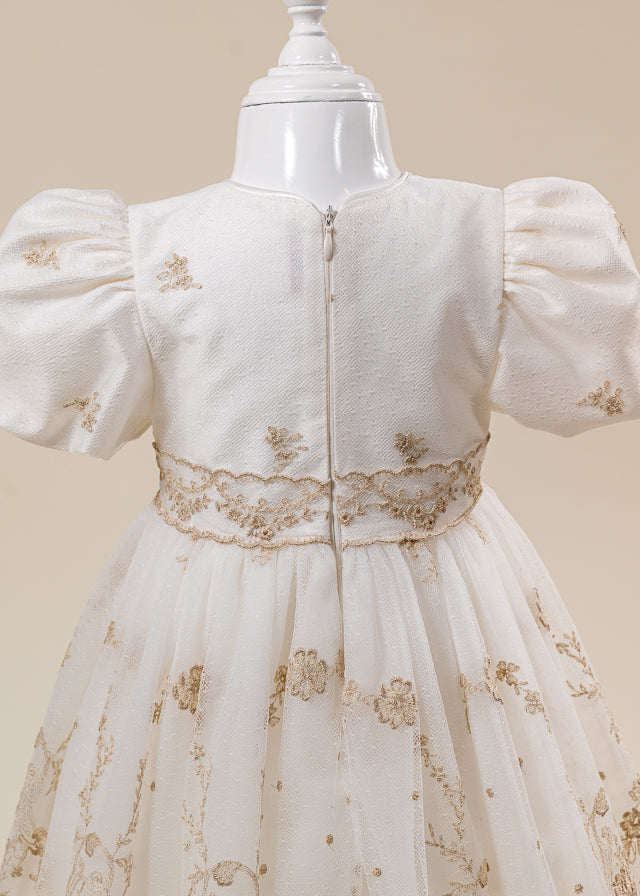 Set Botez  2 Piese Rochie si Trusou Personalizat AnneBebe