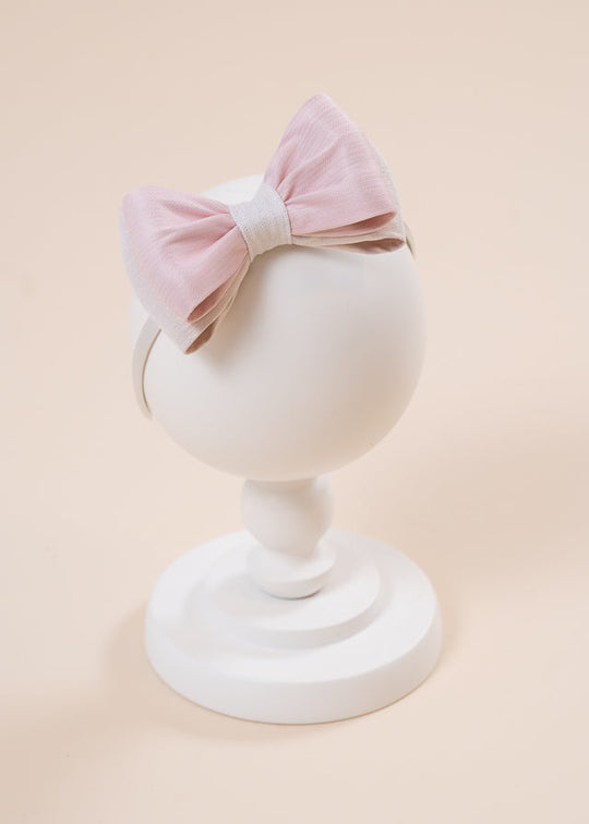 Elegant Okena Pink Double Bows AnneBebe 