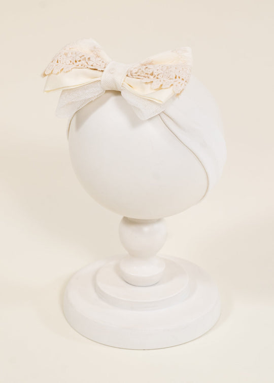 Bentita Rachel Funda Crem Dantela din Bumbac AnneBebe