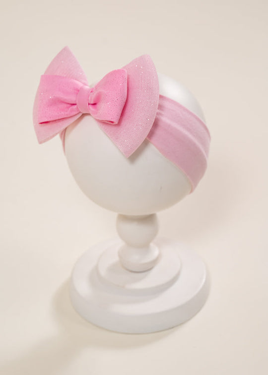 Bentita Funda Tull Roz Cu SclipicI AnneBebe