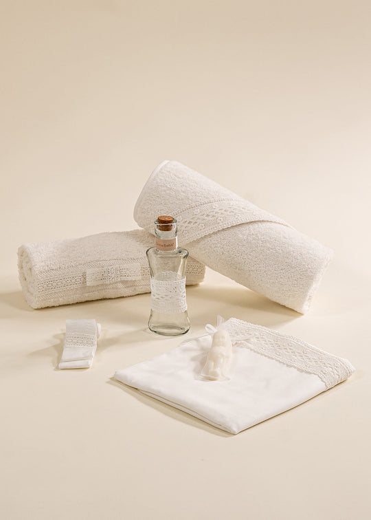 Trusou Brandusa Crem Banda Dantela Bumbac AnneBebe