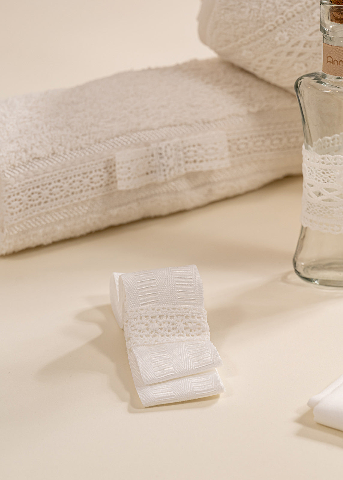 Trusou Brandusa Crem Banda Dantela Bumbac AnneBebe