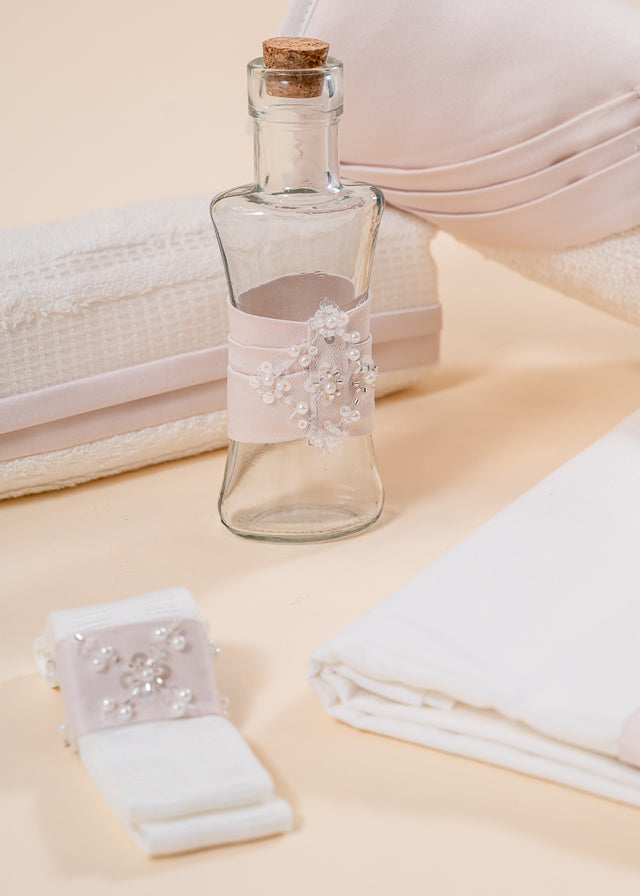 Patricia Baptism Set 3 Pieces Candles Personalized Trunk and Chest AnneBebe