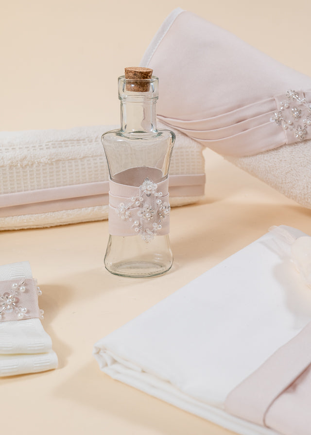 Patricia Baptism Set 3 Pieces Candles Personalized Trunk and Chest AnneBebe