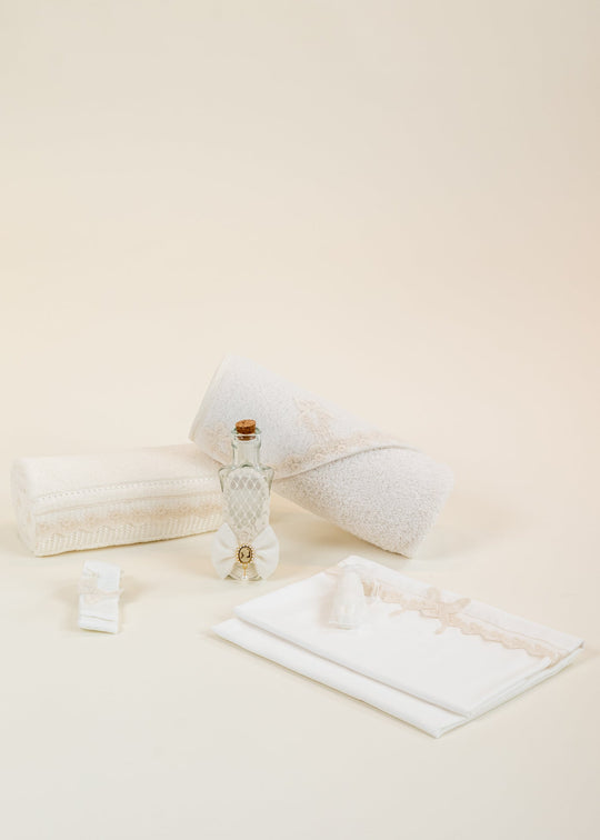 Trusou Georgia Crem Cu Dantela Capucino Cu Floricele AnneBebe