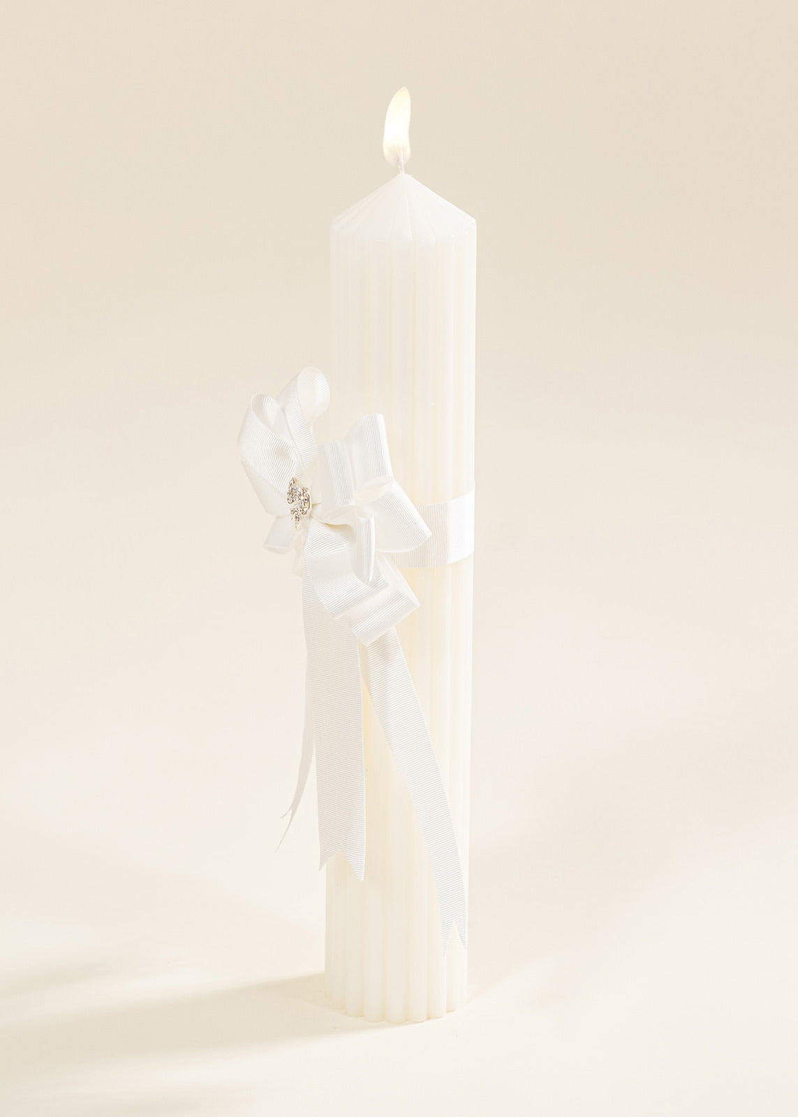 Lumanare Universala Funda Dubla Crem