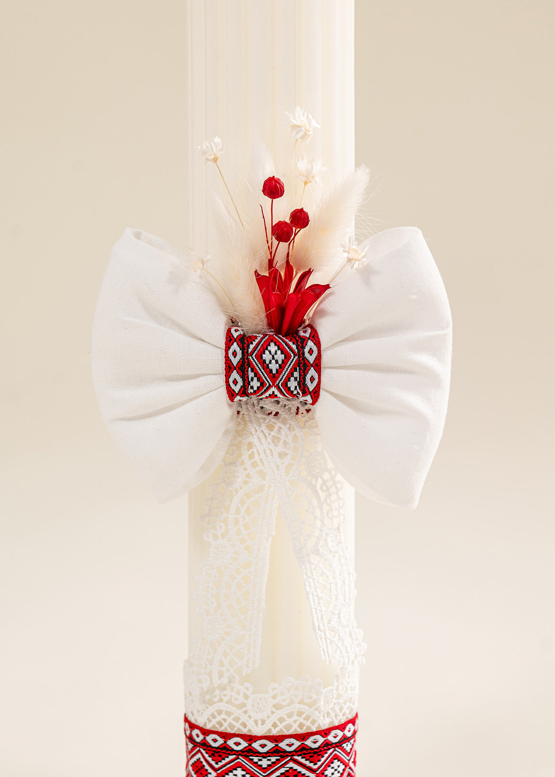 Set Botez Iurie 3 Piese, Costum, Trusou si Lumanare Personalizat Botez AnneBebe