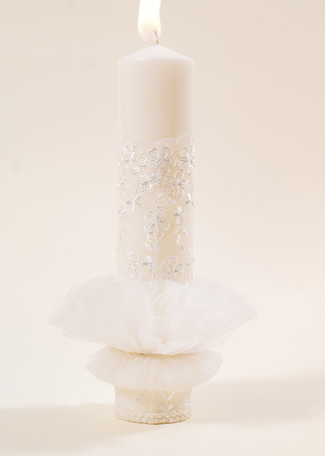 Lumanare Florina Dantela Floricele AnneBebe