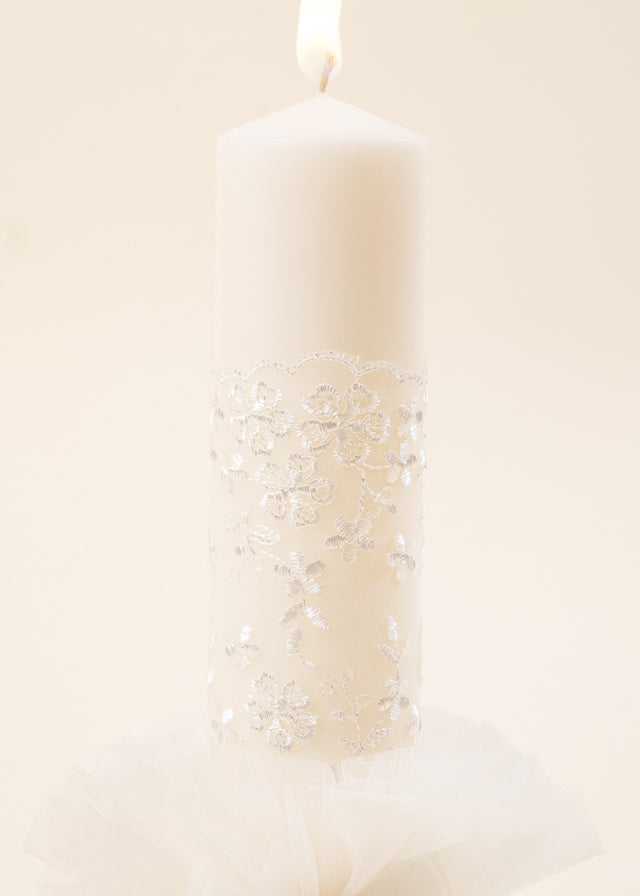 Lumanare Florina Dantela Floricele AnneBebe