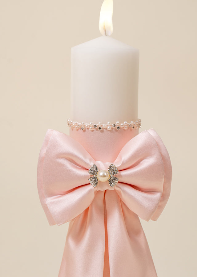 Lumanare Funda Dubla Roz AnneBebe