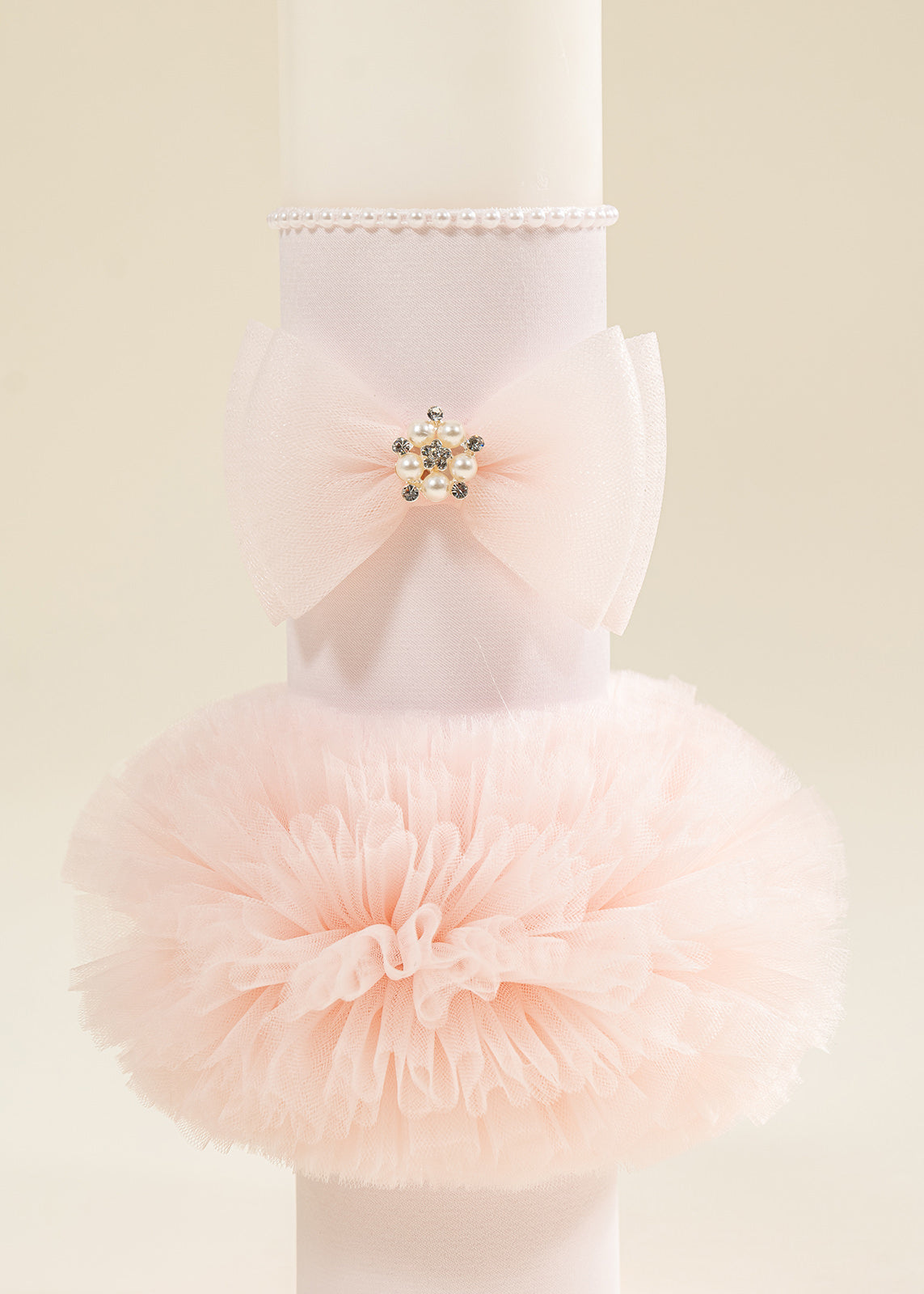 Lumanare Universala Glob Tull Roz AnneBebe