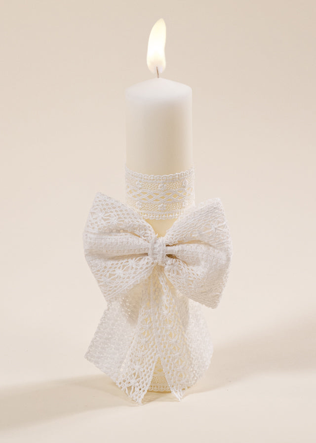 Lumanare Annelis Funda Crem Dantela AnneBebe