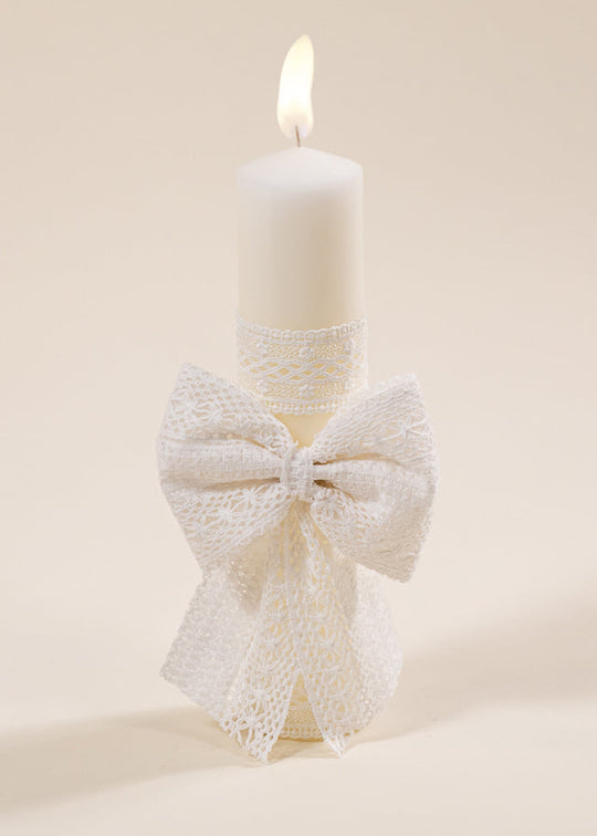 Lumanare Annelis Funda Crem Dantela AnneBebe