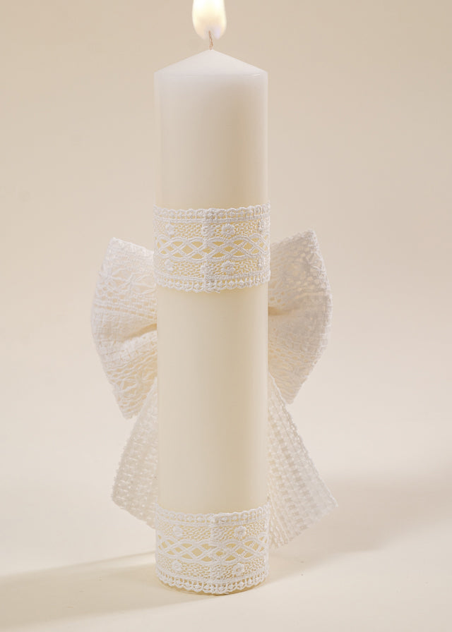 Lumanare Annelis Funda Crem Dantela AnneBebe