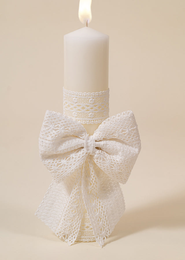 Lumanare Annelis Funda Crem Dantela AnneBebe