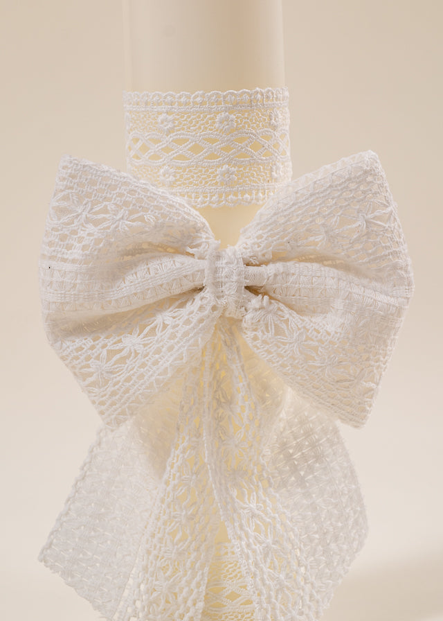 Lumanare Annelis Funda Crem Dantela AnneBebe