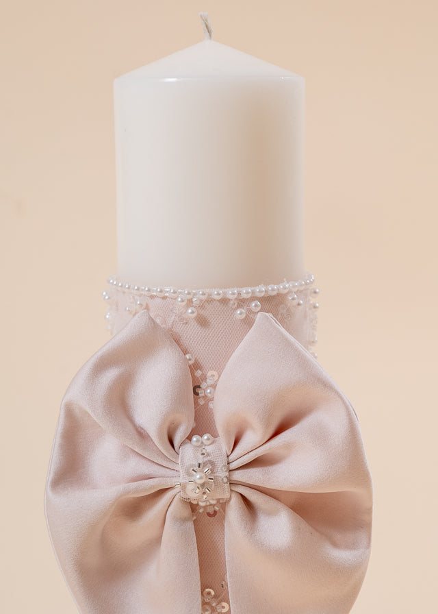 Patricia Baptism Set 3 Pieces Candles Personalized Trunk and Chest AnneBebe