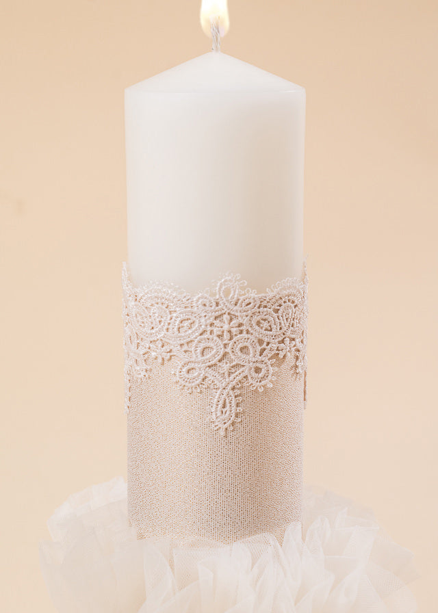 Lumanare Gabriela Capucino Cu Auriu AnneBebe